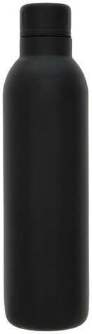 Thor 510 ml Kupfer-Vakuum Isolierflasche, schwarz bedrucken, Art.-Nr. 10054900