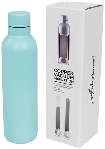 Odin 510 ml Kupfer-Vakuum Isolierflasche, mintgrün bedrucken, Art.-Nr. 10054906