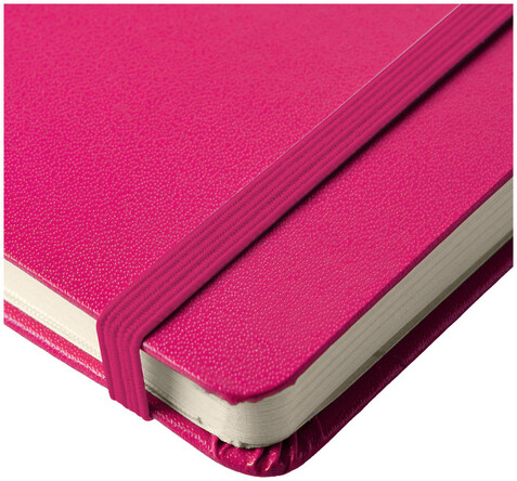 Classic A5 Hard Cover Notizbuch, magenta bedrucken, Art.-Nr. 10618108