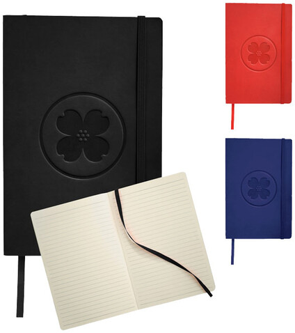 Classic A5 Soft Cover Notizbuch, royalblau bedrucken, Art.-Nr. 10683001