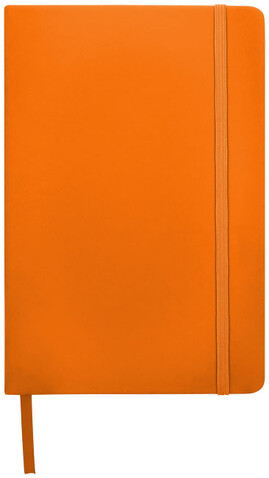 Spectrum A5 Hard Cover Notizbuch, orange bedrucken, Art.-Nr. 10690405