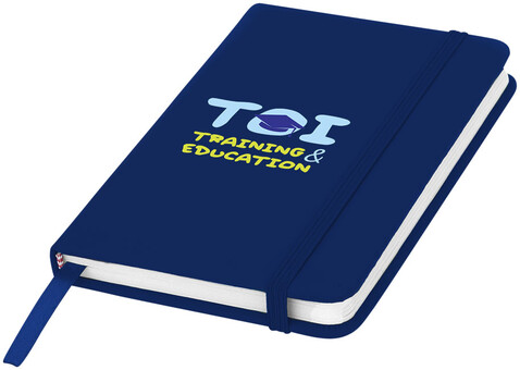 Spectrum A6 Hard Cover Notizbuch, navy bedrucken, Art.-Nr. 10690510