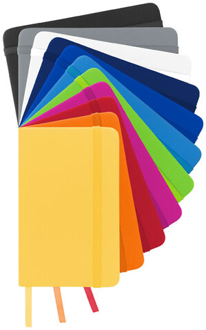 Spectrum A6 Hard Cover Notizbuch, navy bedrucken, Art.-Nr. 10690510