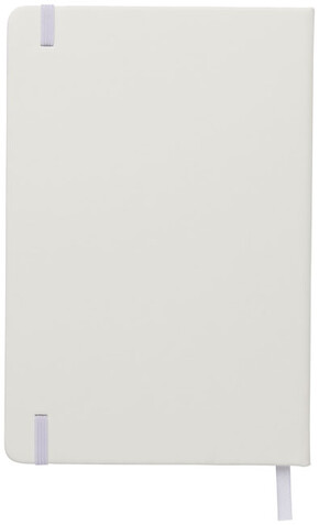 Spectrum A5 Notizbuch mit leeren Seiten, weiss bedrucken, Art.-Nr. 10709102