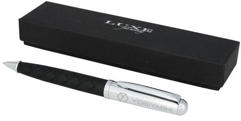 Fidelio Kugelschreiber, schwarz, silber bedrucken, Art.-Nr. 10721600