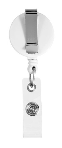 Lech Rollerclip, weiss bedrucken, Art.-Nr. 11808802