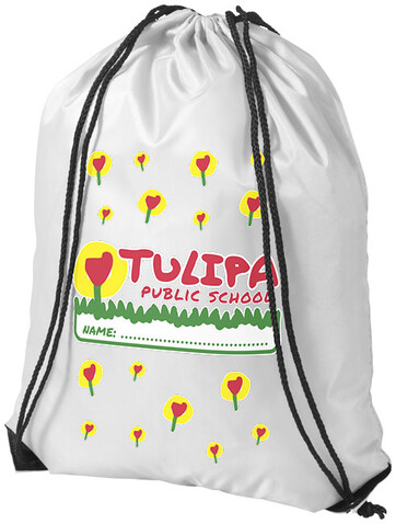 Oriole Premium Turnbeutel 5L, weiss bedrucken, Art.-Nr. 11938500