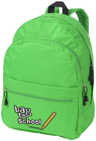 Trend Rucksack 17L, hellgrün bedrucken, Art.-Nr. 11938601
