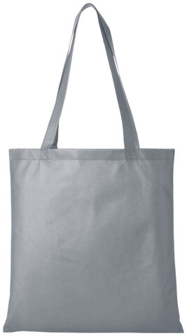 Zeus Non Woven große Tragetasche 6L, grau bedrucken, Art.-Nr. 11941213