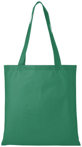 Zeus Non Woven große Tragetasche 6L, grün bedrucken, Art.-Nr. 11941215