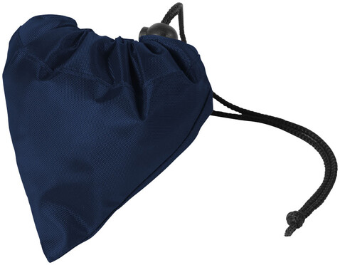 Bungalow faltbare Polyester Tragetasche 7L, navy bedrucken, Art.-Nr. 12011901