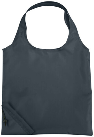 Bungalow faltbare Polyester Tragetasche 7L, kohle bedrucken, Art.-Nr. 12011908