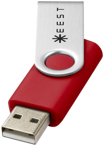 Rotate Basic 16 GB USB-Stick, rot bedrucken, Art.-Nr. 12371303