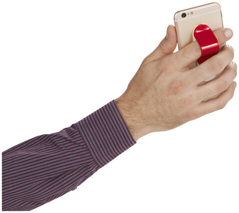 Compress Smartphonehalterung, rot bedrucken, Art.-Nr. 13424202