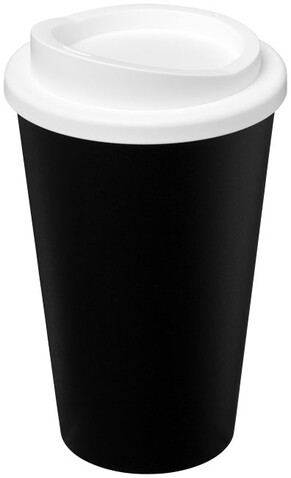 Americano® 350 ml Isolierbecher, schwarz, weiss bedrucken, Art.-Nr. 21000101 Americano® 350 ml Isolierbecher, schwarz, weiss bedrucken, Art.-Nr. 21000101