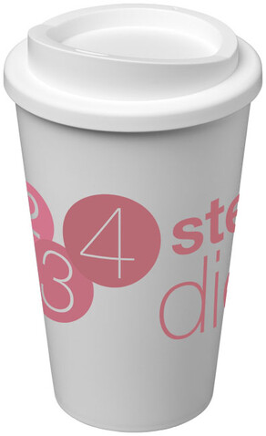 Americano® 350 ml Isolierbecher, weiss bedrucken, Art.-Nr. 21000107 Americano® 350 ml Isolierbecher, weiss bedrucken, Art.-Nr. 21000107
