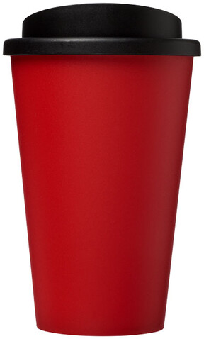 Americano® 350 ml Isolierbecher, rot, schwarz bedrucken, Art.-Nr. 21000116 Americano® 350 ml Isolierbecher, rot, schwarz bedrucken, Art.-Nr. 21000116