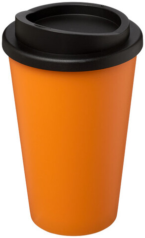 Americano® 350 ml Isolierbecher, orange, schwarz bedrucken, Art.-Nr. 21000122 Americano® 350 ml Isolierbecher, orange, schwarz bedrucken, Art.-Nr. 21000122
