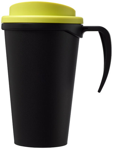 Americano® Grande 350 ml Isolierbecher, schwarz, limone bedrucken, Art.-Nr. 21000416 Americano® Grande 350 ml Isolierbecher, schwarz, limone bedrucken, Art.-Nr. 21000416