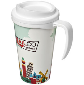 Brite-Ameriano® Grande 350 ml Isolierbecher, weiss bedrucken, Art.-Nr. 21000600