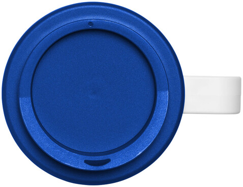 Brite-Ameriano® Grande 350 ml Isolierbecher, weiss, mittelblau bedrucken, Art.-Nr. 21000607 Brite-Ameriano® Grande 350 ml Isolierbecher, weiss, mittelblau bedrucken, Art.-Nr. 21000607