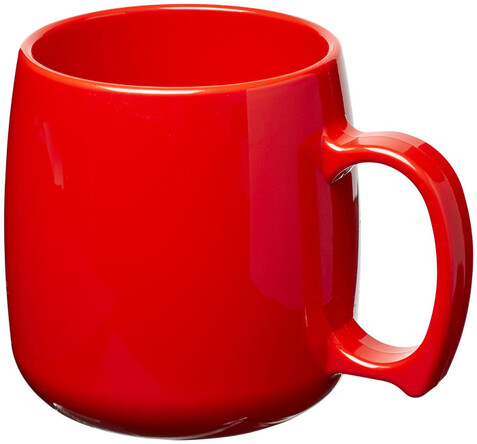 Classic 300 ml Kunststoffbecher, rot bedrucken, Art.-Nr. 21001204 Classic 300 ml Kunststoffbecher, rot bedrucken, Art.-Nr. 21001204
