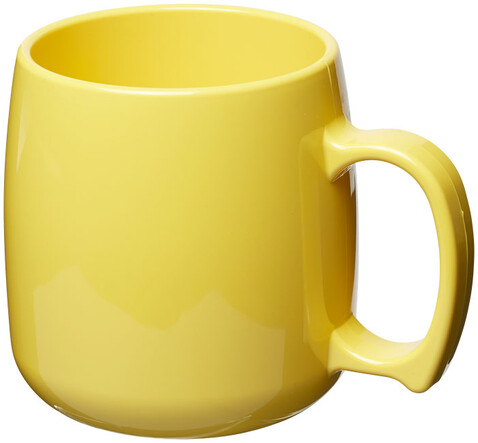 Classic 300 ml Kunststoffbecher, gelb bedrucken, Art.-Nr. 21001208