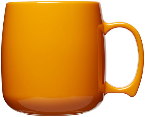 Classic 300 ml Kunststoffbecher, orange bedrucken, Art.-Nr. 21001209