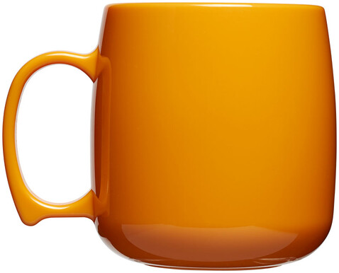 Classic 300 ml Kunststoffbecher, orange bedrucken, Art.-Nr. 21001209