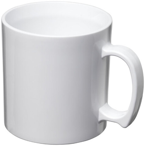 Standard 300 ml Kunststoffbecher, weiss bedrucken, Art.-Nr. 21001401