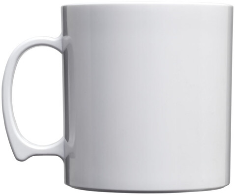 Standard 300 ml Kunststoffbecher, weiss bedrucken, Art.-Nr. 21001401