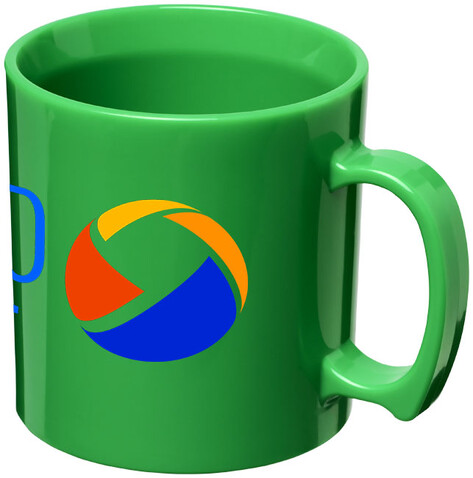 Standard 300 ml Kunststoffbecher, grün bedrucken, Art.-Nr. 21001406