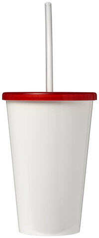 Brite-Americano® 350 ml doppelwandiger Stadium Becher, rot bedrucken, Art.-Nr. 21002702 Brite-Americano® 350 ml doppelwandiger Stadium Becher, rot bedrucken, Art.-Nr. 21002702