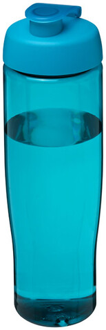 H2O Active® Tempo 700 ml Sportflasche mit Klappdeckel, aquablau bedrucken, Art.-Nr. 21004021