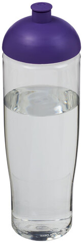 H2O Active® Tempo 700 ml Sportflasche mit Stülpdeckel, transparent, lila bedrucken, Art.-Nr. 21004209