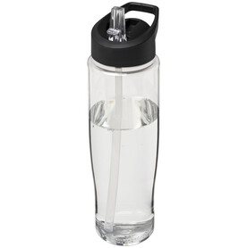 H2O Active® Tempo 700 ml Sportflasche mit Ausgussdeckel, transparent, schwarz bedrucken, Art.-Nr. 21004400 H2O Active® Tempo 700 ml Sportflasche mit Ausgussdeckel, transparent, schwarz bedrucken, Art.-Nr. 21004400