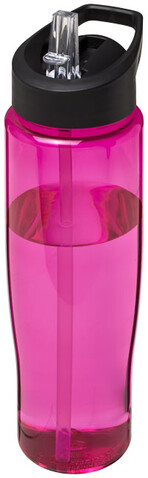 H2O Active® Tempo 700 ml Sportflasche mit Ausgussdeckel, rosa, schwarz bedrucken, Art.-Nr. 21004406 H2O Active® Tempo 700 ml Sportflasche mit Ausgussdeckel, rosa, schwarz bedrucken, Art.-Nr. 21004406