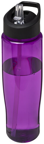H2O Active® Tempo 700 ml Sportflasche mit Ausgussdeckel, lila, schwarz bedrucken, Art.-Nr. 21004407 H2O Active® Tempo 700 ml Sportflasche mit Ausgussdeckel, lila, schwarz bedrucken, Art.-Nr. 21004407