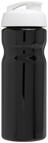 H2O Active® Base 650 ml Sportflasche mit Klappdeckel, schwarz, weiss bedrucken, Art.-Nr. 21004512 H2O Active® Base 650 ml Sportflasche mit Klappdeckel, schwarz, weiss bedrucken, Art.-Nr. 21004512