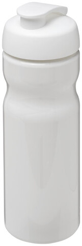 H2O Active® Base 650 ml Sportflasche mit Klappdeckel, weiss bedrucken, Art.-Nr. 21004516