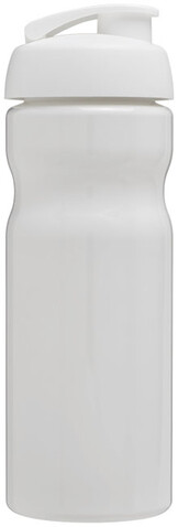 H2O Active® Base 650 ml Sportflasche mit Klappdeckel, weiss bedrucken, Art.-Nr. 21004516