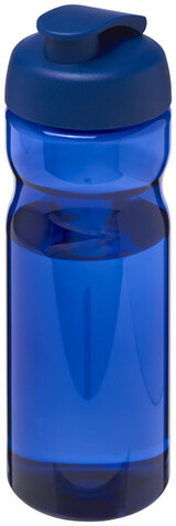 H2O Active® Base 650 ml Sportflasche mit Klappdeckel, blau bedrucken, Art.-Nr. 21004520