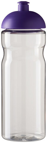 H2O Active® Base 650 ml Sportflasche mit Stülpdeckel, transparent, lila bedrucken, Art.-Nr. 21004709