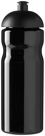 H2O Active® Base 650 ml Sportflasche mit Stülpdeckel, schwarz bedrucken, Art.-Nr. 21004711