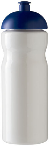 H2O Active® Base 650 ml Sportflasche mit Stülpdeckel, weiss, blau bedrucken, Art.-Nr. 21004717 H2O Active® Base 650 ml Sportflasche mit Stülpdeckel, weiss, blau bedrucken, Art.-Nr. 21004717