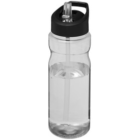 H2O Active® Base 650 ml Sportflasche mit Ausgussdeckel, transparent, schwarz bedrucken, Art.-Nr. 21004900 H2O Active® Base 650 ml Sportflasche mit Ausgussdeckel, transparent, schwarz bedrucken, Art.-Nr. 21004900