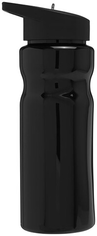 H2O Active® Base 650 ml Sportflasche mit Ausgussdeckel, schwarz bedrucken, Art.-Nr. 21004901