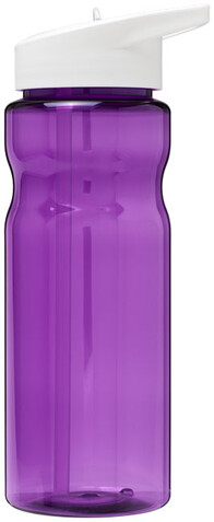 H2O Active® Base 650 ml Sportflasche mit Ausgussdeckel, lila, weiss bedrucken, Art.-Nr. 21004913 H2O Active® Base 650 ml Sportflasche mit Ausgussdeckel, lila, weiss bedrucken, Art.-Nr. 21004913