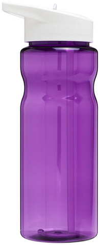 H2O Active® Base 650 ml Sportflasche mit Ausgussdeckel, lila, weiss bedrucken, Art.-Nr. 21004913 H2O Active® Base 650 ml Sportflasche mit Ausgussdeckel, lila, weiss bedrucken, Art.-Nr. 21004913