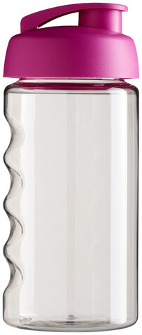 H2O Active® Bop 500 ml Sportflasche mit Klappdeckel, transparent, rosa bedrucken, Art.-Nr. 21005008 H2O Active® Bop 500 ml Sportflasche mit Klappdeckel, transparent, rosa bedrucken, Art.-Nr. 21005008